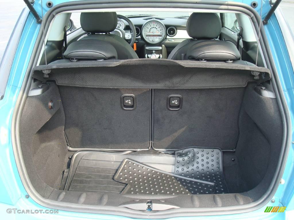 2007 Cooper Hardtop - Oxygen Blue / Grey/Carbon Black photo #18