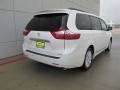2016 Blizzard Pearl Toyota Sienna Limited  photo #4