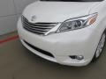 2016 Blizzard Pearl Toyota Sienna Limited  photo #10