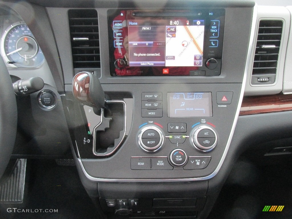 2016 Sienna Limited - Blizzard Pearl / Ash photo #21