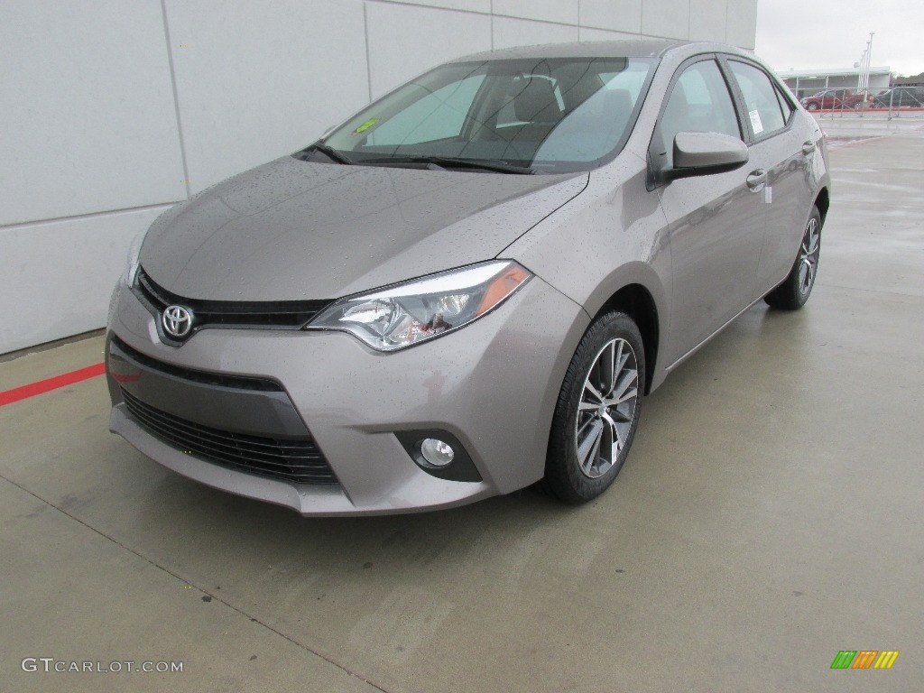 2016 Corolla LE Plus - Brown Sugar Metallic / Amber photo #7