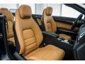 Natural Beige/Black 2016 Mercedes-Benz E 400 Cabriolet Interior Color