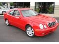 2000 Magma Red Mercedes-Benz CLK 320 Coupe  photo #3