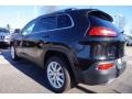 2016 Brilliant Black Crystal Pearl Jeep Cherokee Limited  photo #2