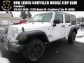 2016 Bright White Jeep Wrangler Unlimited Sport 4x4  photo #1