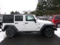 2016 Bright White Jeep Wrangler Unlimited Sport 4x4  photo #6
