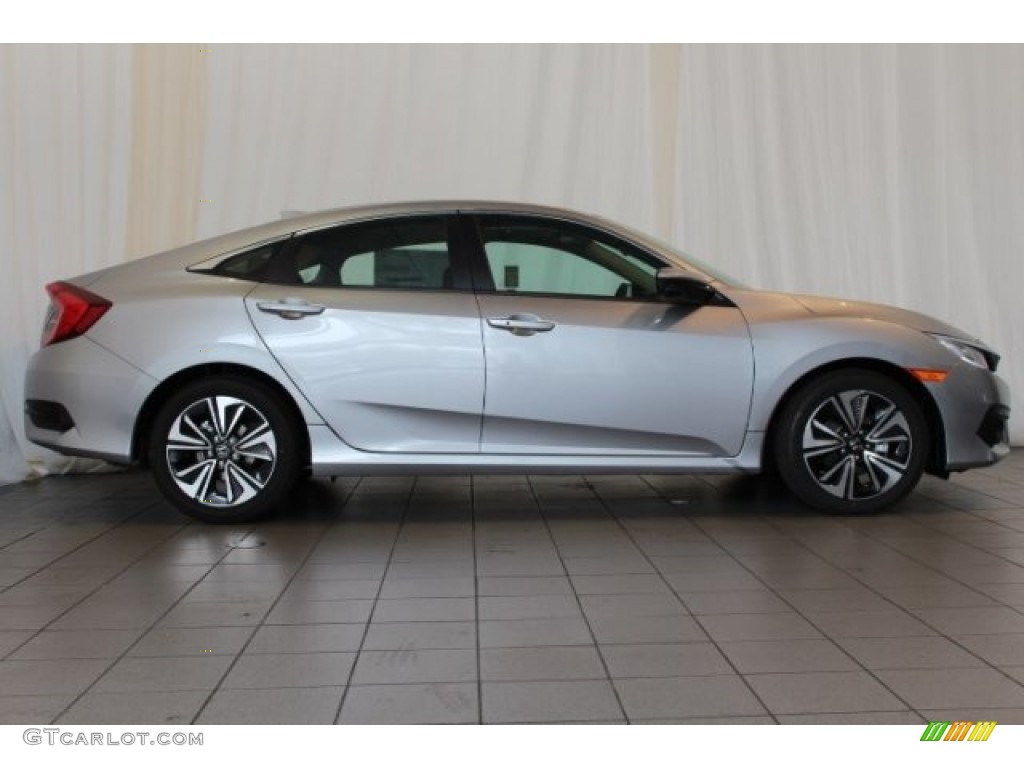 Lunar Silver Metallic 2016 Honda Civic EX-L Sedan Exterior Photo #110820804