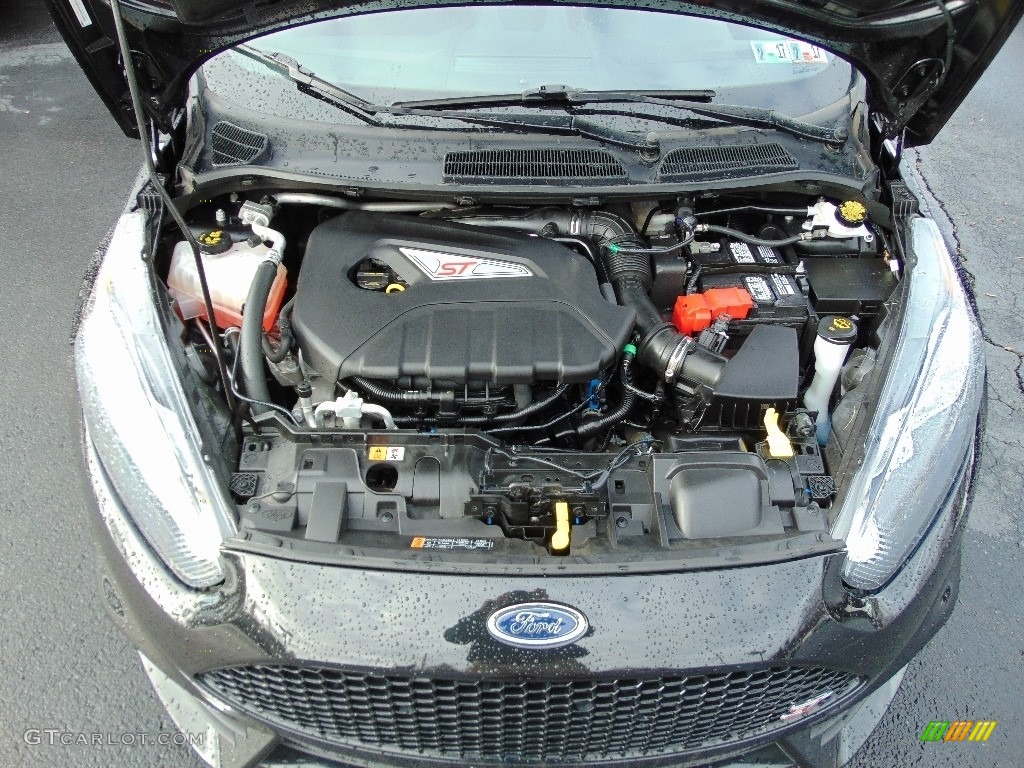 2015 Fiesta ST Hatchback - Tuxedo Black Metallic / ST Charcoal Black photo #10