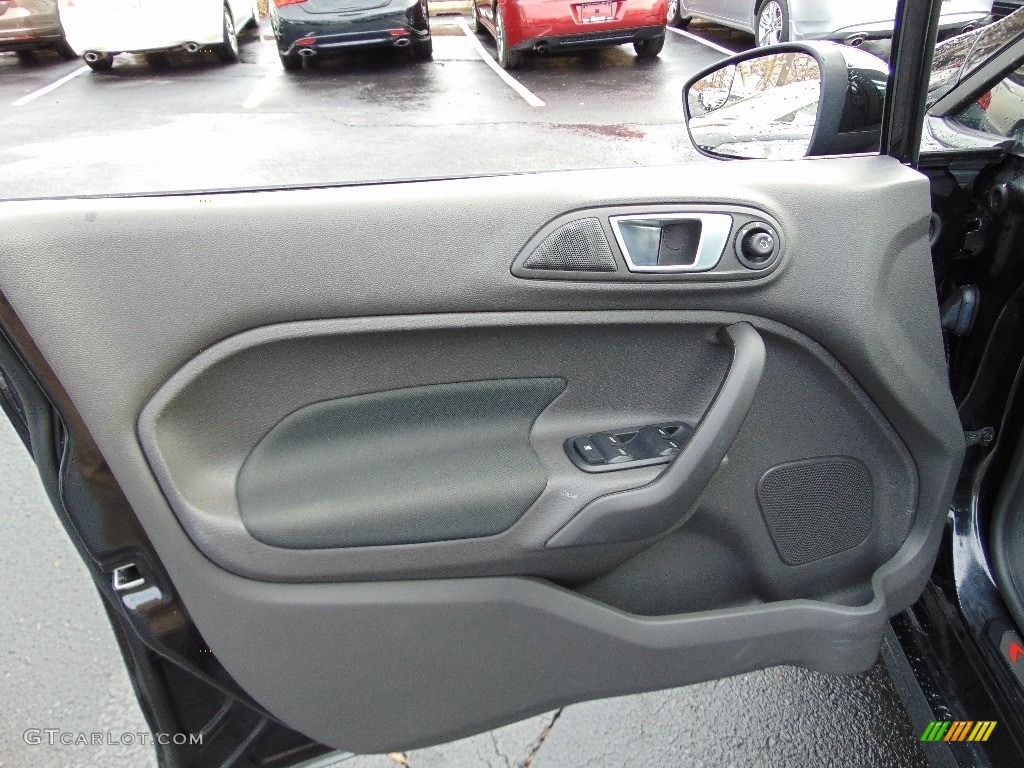 2015 Fiesta ST Hatchback - Tuxedo Black Metallic / ST Charcoal Black photo #13