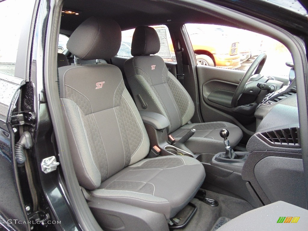 2015 Fiesta ST Hatchback - Tuxedo Black Metallic / ST Charcoal Black photo #19