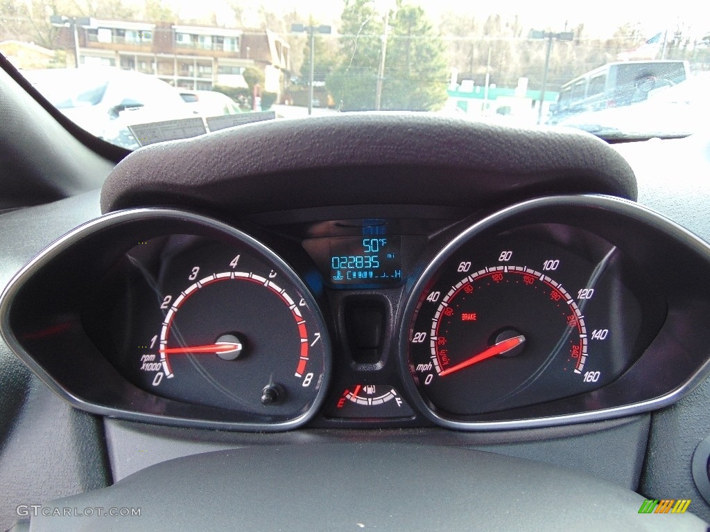 2015 Fiesta ST Hatchback - Tuxedo Black Metallic / ST Charcoal Black photo #29