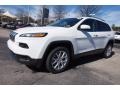 2016 Bright White Jeep Cherokee Latitude  photo #1