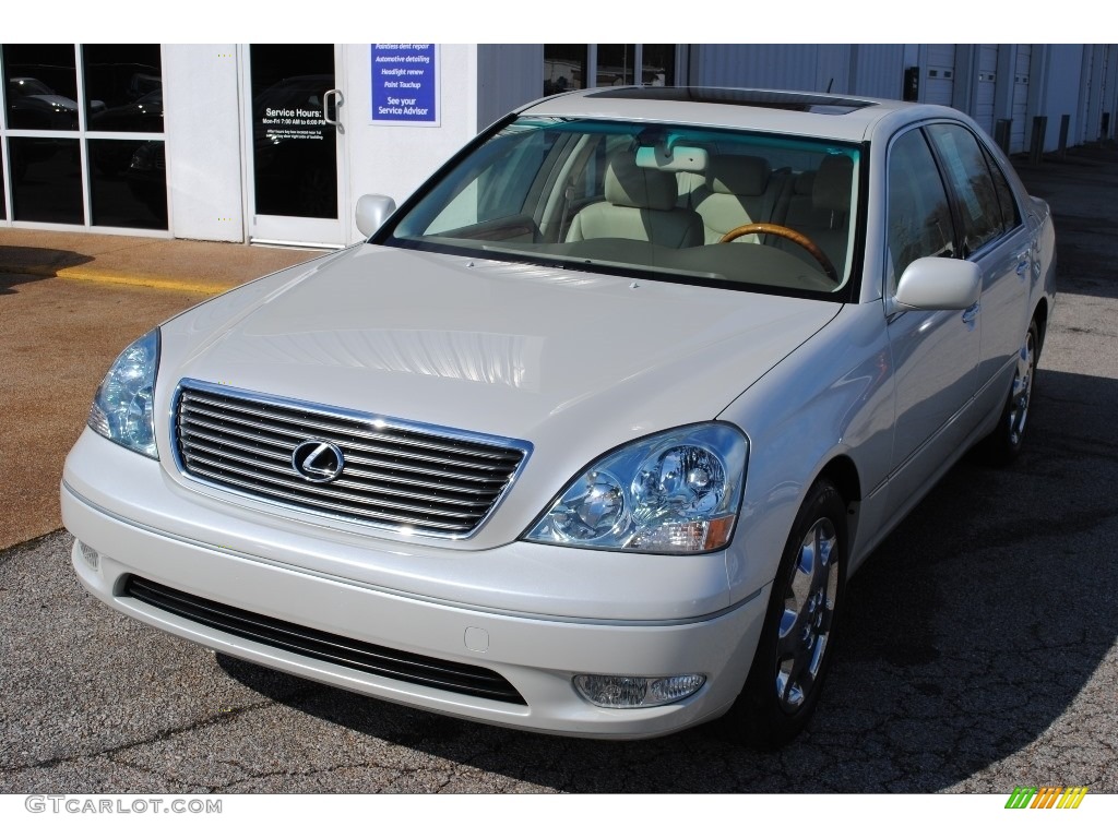 2002 LS 430 - Parchment Crystal / Ivory photo #1