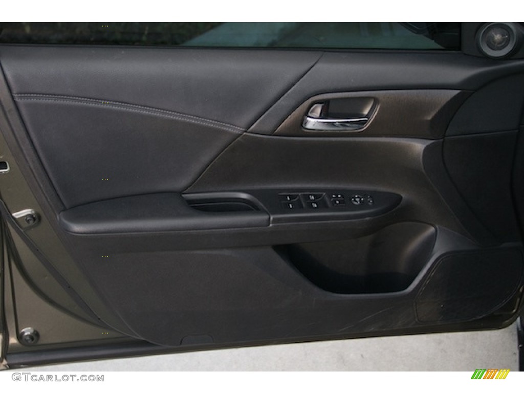 2013 Accord EX Sedan - Hematite Metallic / Black photo #25