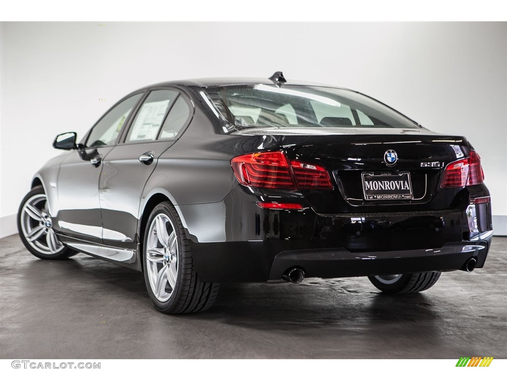 2016 5 Series 535i Sedan - Jet Black / Black photo #3