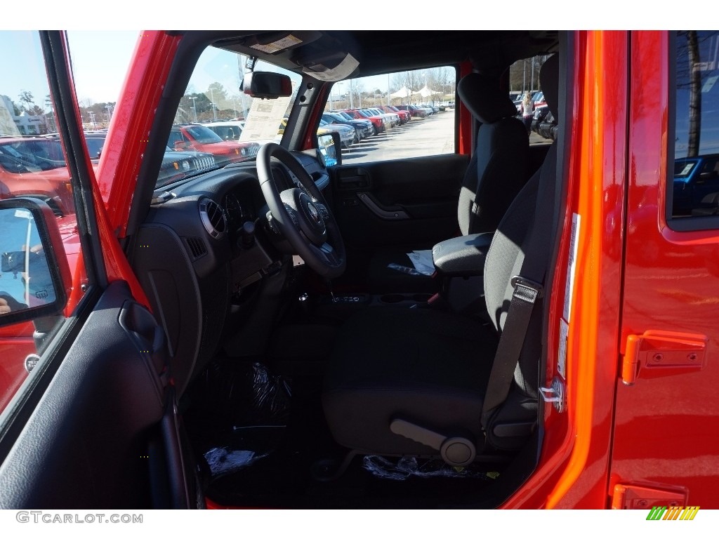 2016 Wrangler Unlimited Sport 4x4 - Firecracker Red / Black photo #8