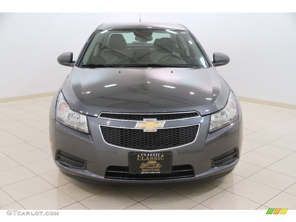 2013 Cruze LS - Cyber Gray Metallic / Jet Black/Medium Titanium photo #2