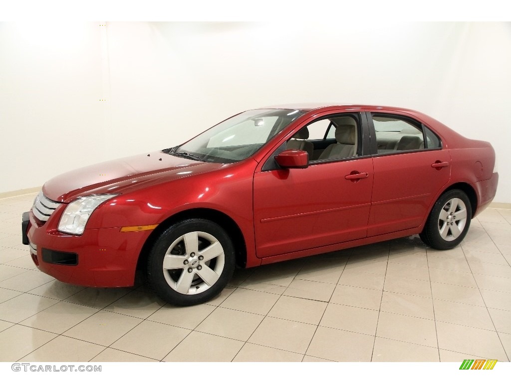 Redfire Metallic 2006 Ford Fusion SE V6 Exterior Photo #110828865