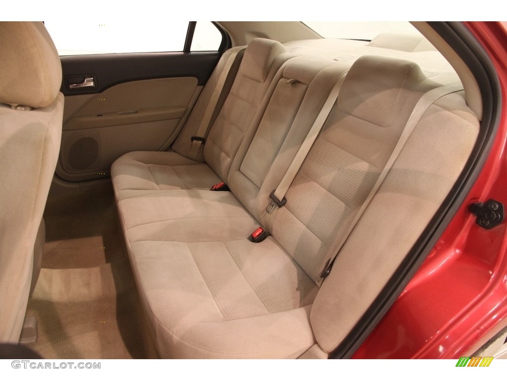 2006 Ford Fusion SE V6 Rear Seat Photo #110829057