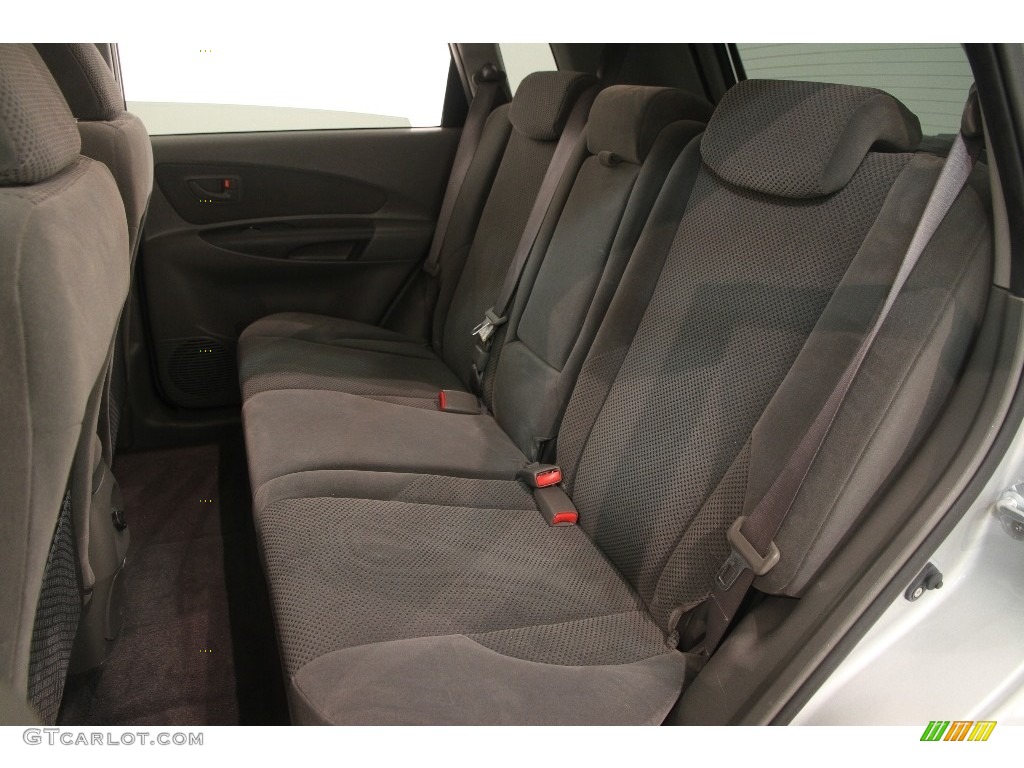 Gray Interior 2008 Hyundai Tucson SE Photo #110829354