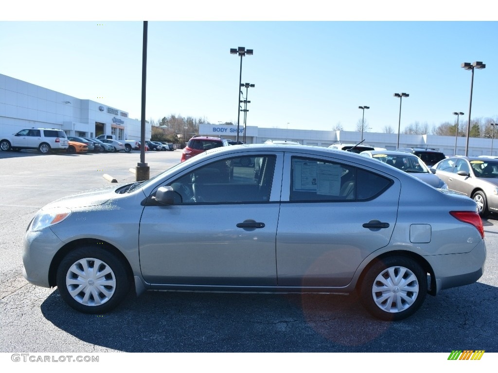 2014 Versa 1.6 S Sedan - Magnetic Gray / Charcoal photo #6