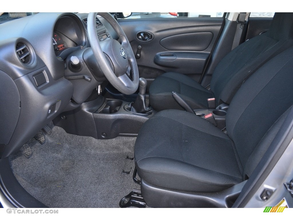 2014 Versa 1.6 S Sedan - Magnetic Gray / Charcoal photo #9