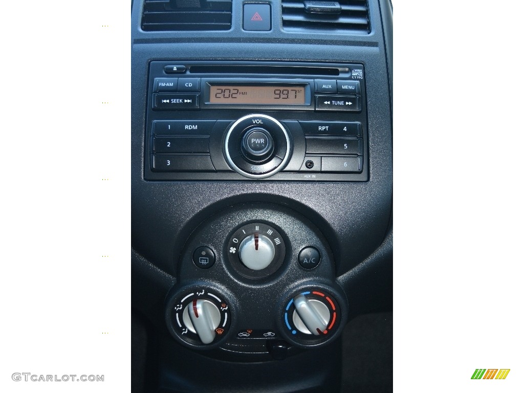 2014 Versa 1.6 S Sedan - Magnetic Gray / Charcoal photo #15