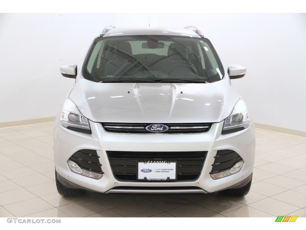 2014 Escape Titanium 1.6L EcoBoost 4WD - Ingot Silver / Charcoal Black photo #2