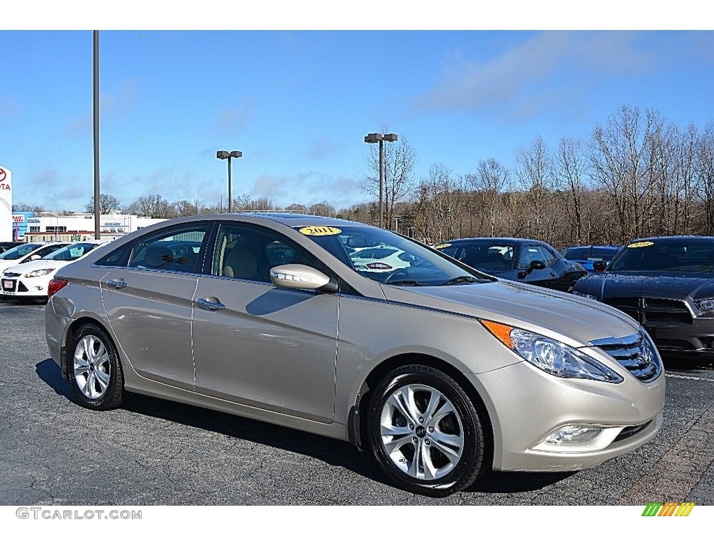 2011 Sonata Limited - Camel Pearl / Camel photo #1
