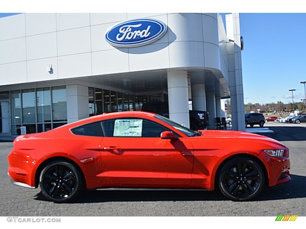 2016 Mustang EcoBoost Coupe - Race Red / Ebony photo #2