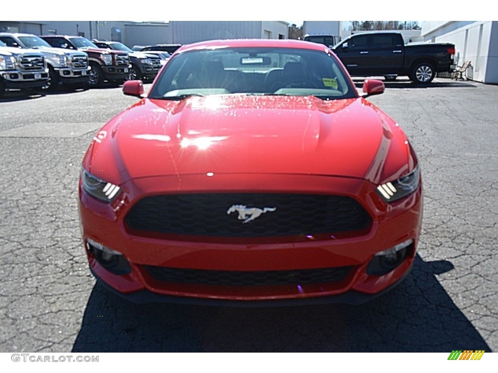 2016 Mustang EcoBoost Coupe - Race Red / Ebony photo #4