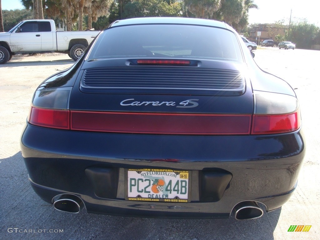 2003 911 Carrera 4S Coupe - Lapis Blue Metallic / Graphite Grey photo #6