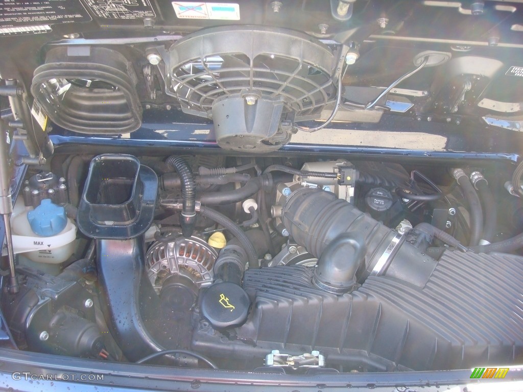 2003 911 Carrera 4S Coupe - Lapis Blue Metallic / Graphite Grey photo #14