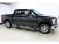 2016 Shadow Black Ford F150 XLT SuperCrew 4x4  photo #1