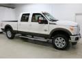 2016 Oxford White Ford F250 Super Duty Lariat Crew Cab 4x4  photo #1