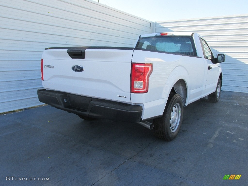 2016 F150 XL Regular Cab - Oxford White / Medium Earth Gray photo #5