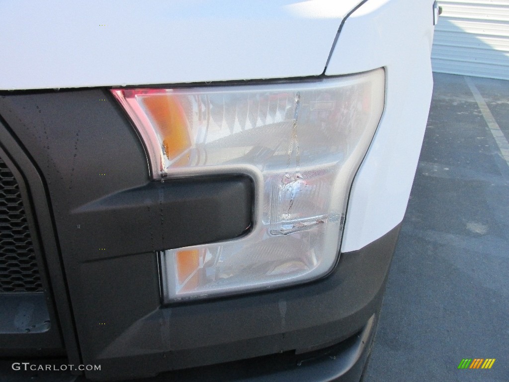 2016 F150 XL Regular Cab - Oxford White / Medium Earth Gray photo #10