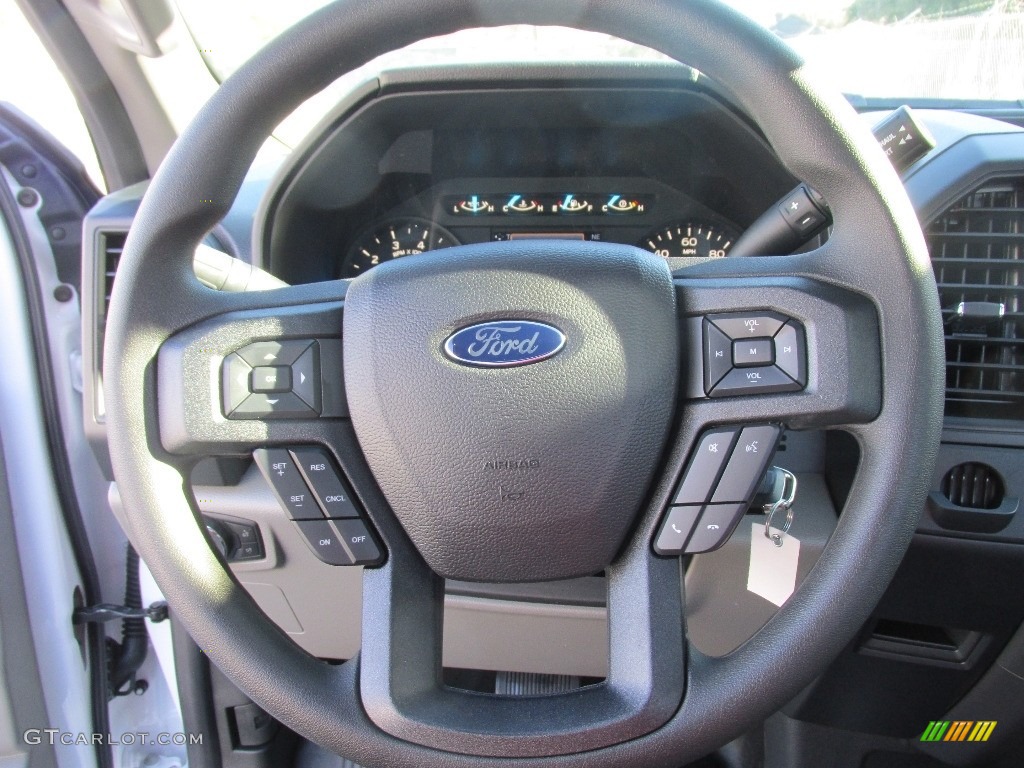 2016 F150 XL Regular Cab - Oxford White / Medium Earth Gray photo #26