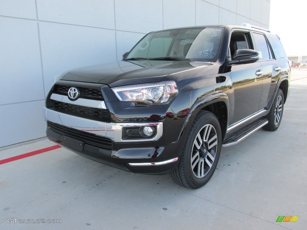 Midnight Black Metallic 2016 Toyota 4Runner Limited 4x4 Exterior Photo #110837370