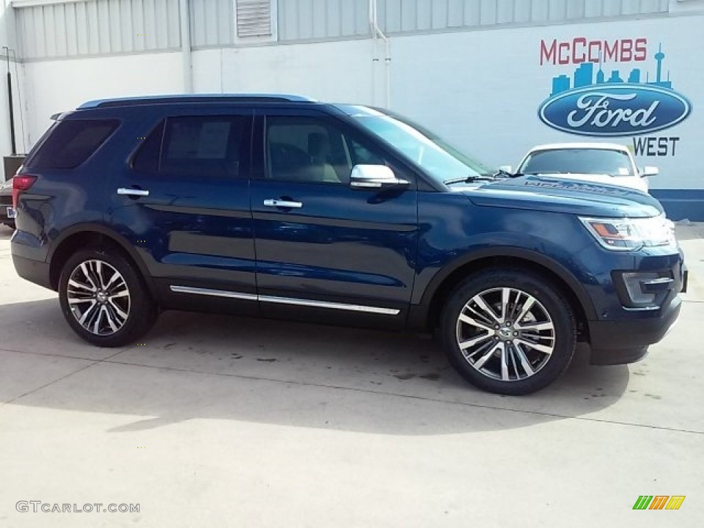 Blue Jeans Metallic Ford Explorer