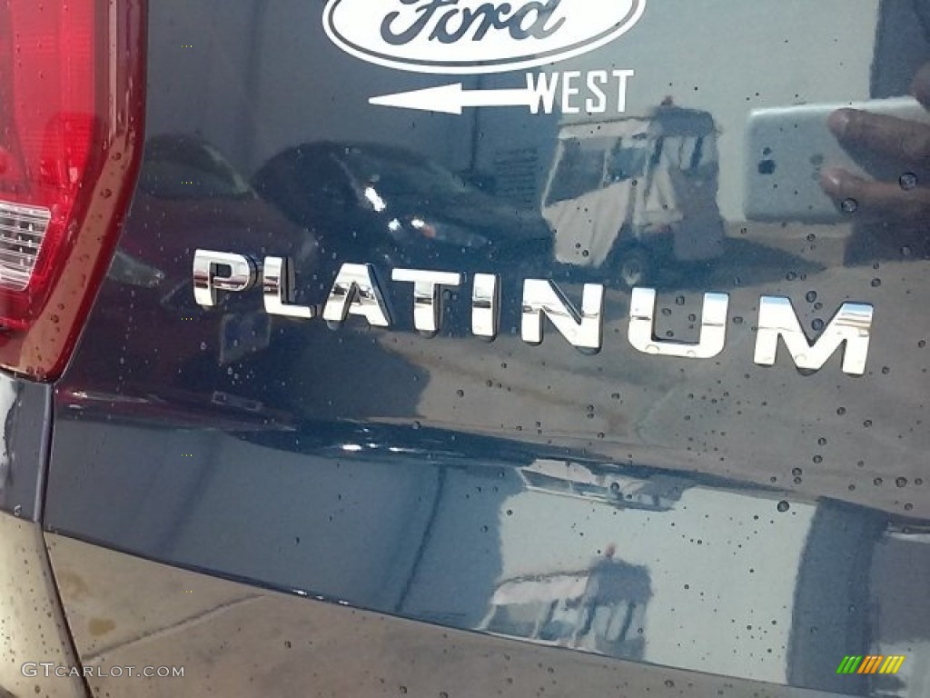 2016 Explorer Platinum 4WD - Blue Jeans Metallic / Platinum Medium Soft Ceramic Nirvana Leather photo #14