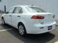 2008 Wicked White Mitsubishi Lancer DE  photo #4