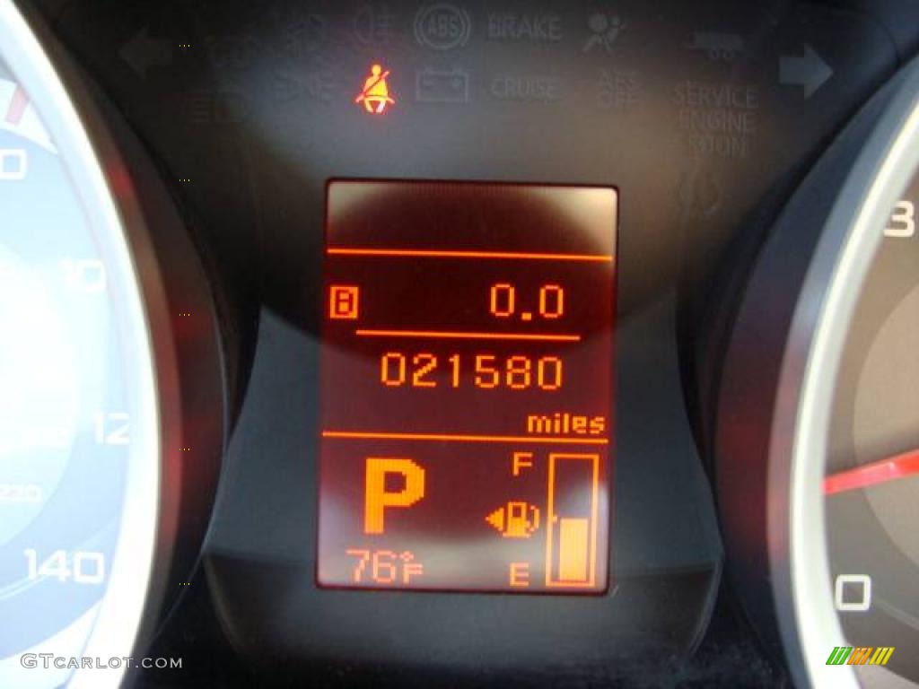 2008 Lancer DE - Wicked White / Beige photo #12