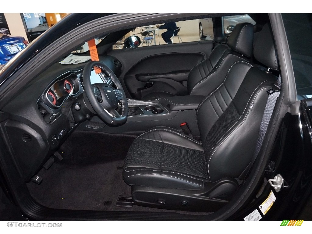 Black Interior 2016 Dodge Challenger SRT Hellcat Photo #110842940