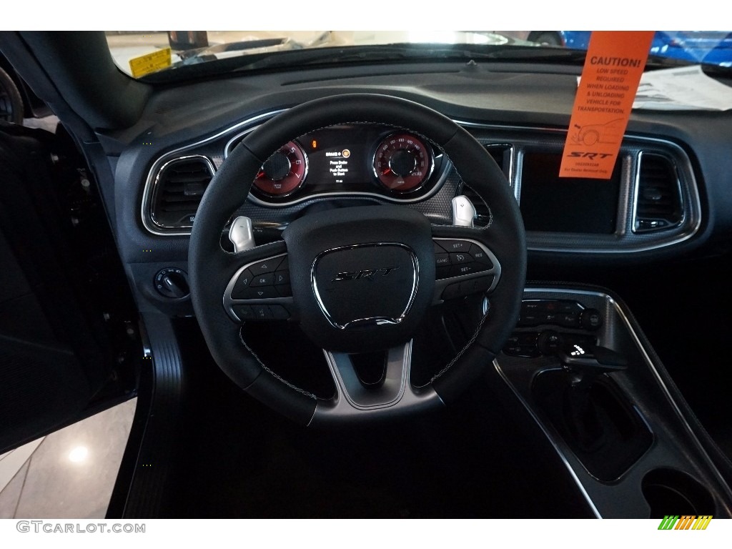 2016 Challenger SRT Hellcat - Pitch Black / Black photo #7