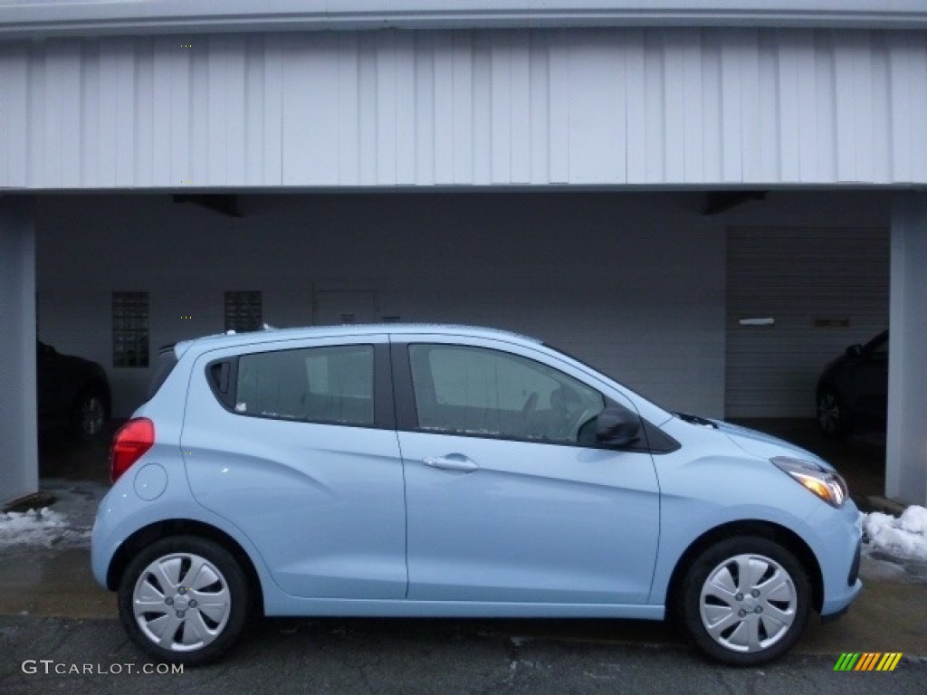 2016 Spark LS - Electric Blue Metallic / Jet Black photo #1