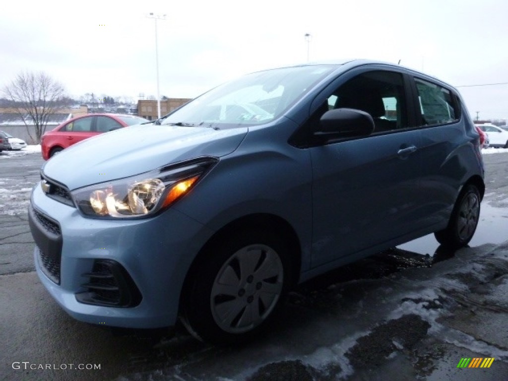 2016 Spark LS - Electric Blue Metallic / Jet Black photo #7