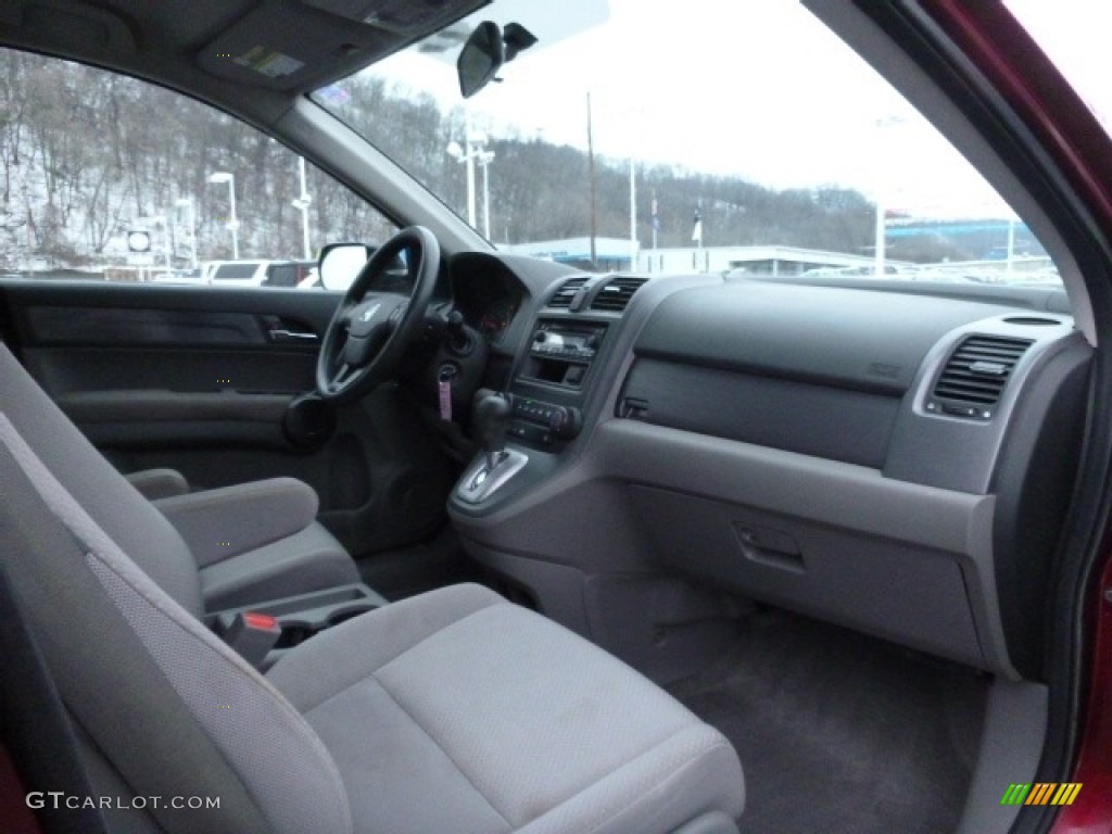 2008 CR-V LX 4WD - Tango Red Pearl / Gray photo #2