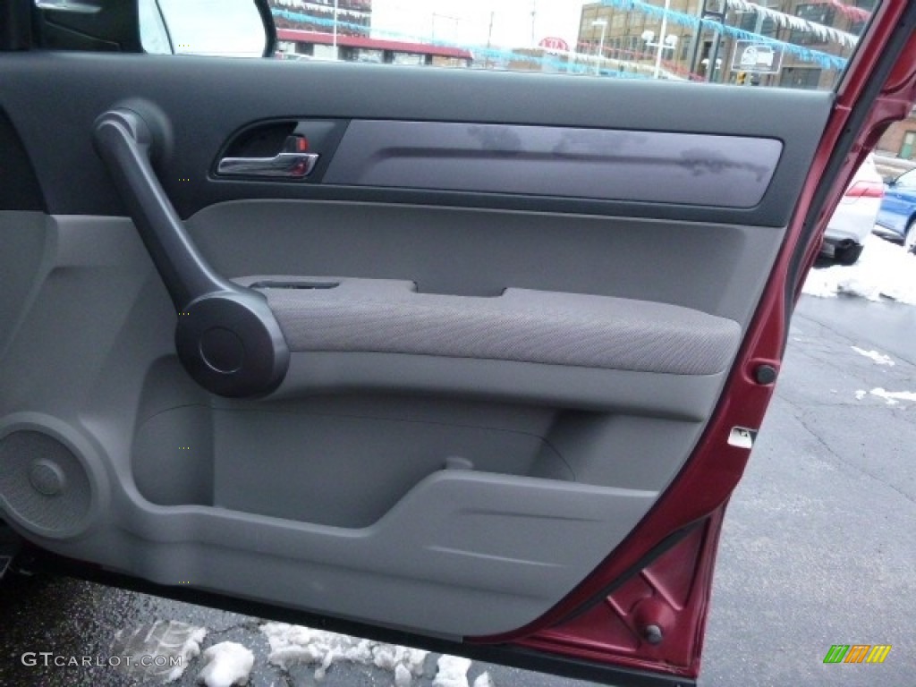 2008 CR-V LX 4WD - Tango Red Pearl / Gray photo #3
