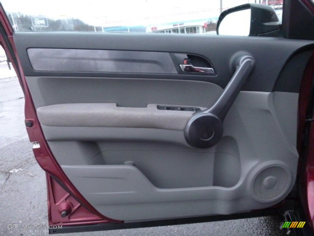 2008 CR-V LX 4WD - Tango Red Pearl / Gray photo #16
